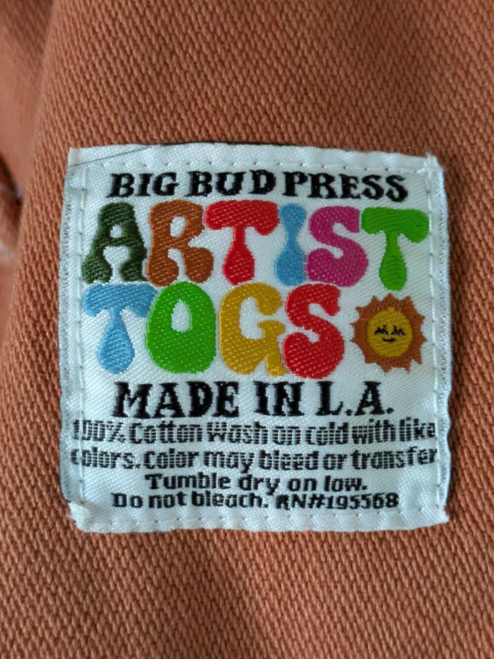 Big Bud Press Red Clay Original Overalls, 100% Cotton, 4XL NWOT - Picture 3 of 5
